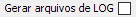 4. Gerar arquivos de LOG