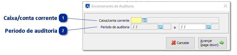 Fechamento de Auditoria