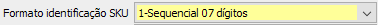 1. Formato de identificação do SKU