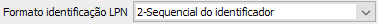 2. Formato de identificação do LPN