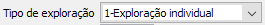 3. Tipo de exploração