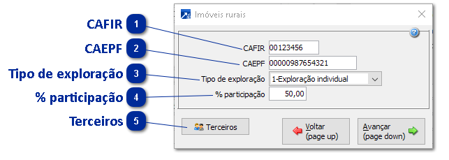 Imóveis rurais
