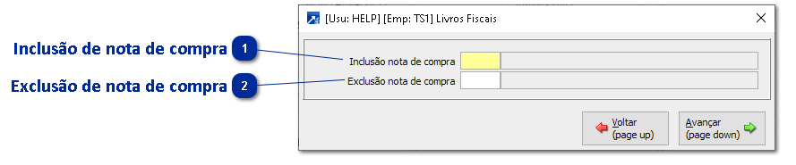 Livros fiscais