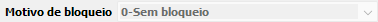 11. Motivo de bloqueio