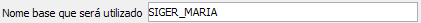 2. Nome da base