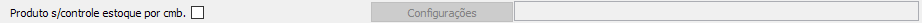 8. Produto s/controle estoque por cmb.