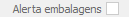 2. Alerta embalagens