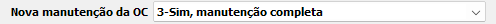 5. Nova manutenção da OC