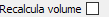 12. Recalcula volume