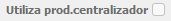 20. Utiliza prod. centralizador