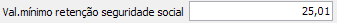 2. Val.mínimo retenção seguridade social