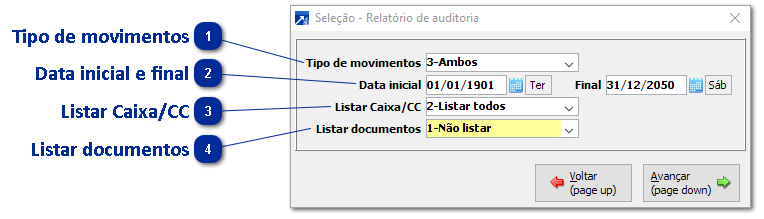 Relatório de Auditoria