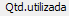 17. Qtd.utilizada