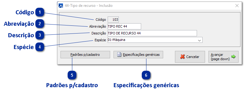 44 - Tipos de Recursos