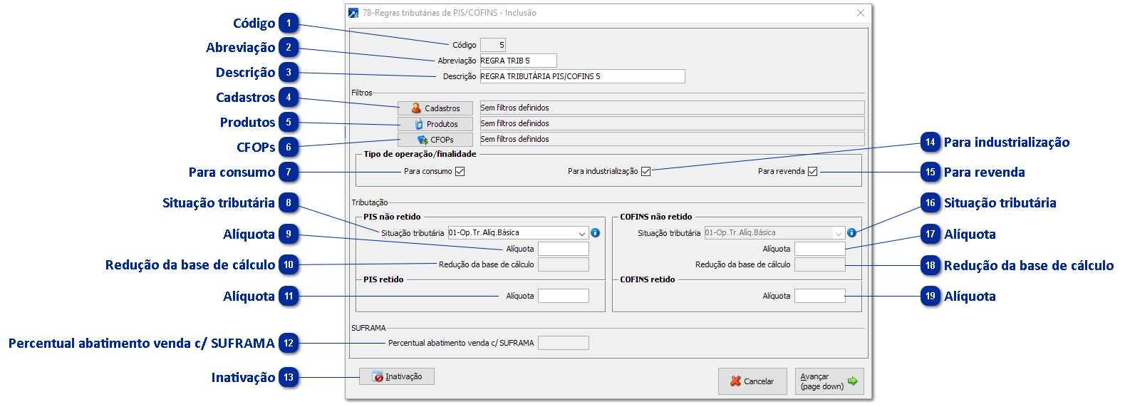 78 - Regras Tributárias do PIS/COFINS