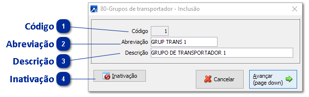 80 - Grupos de Transportador