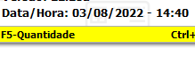 19. Informações do terminal