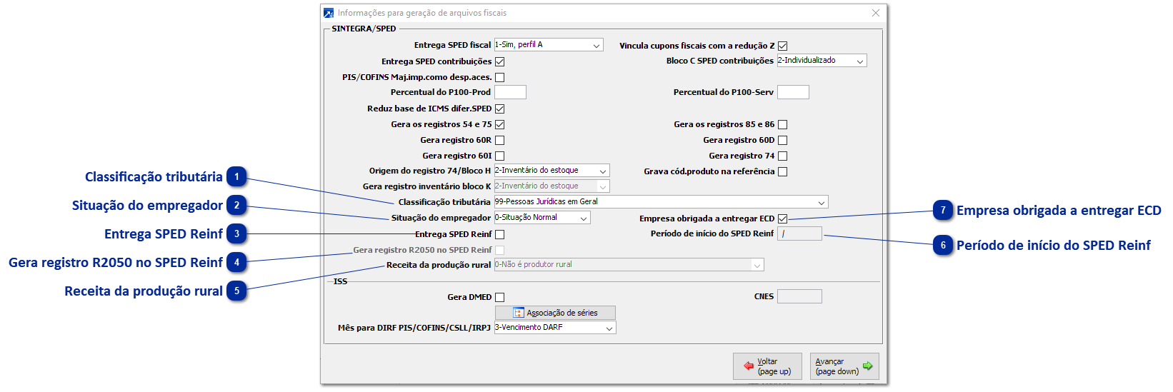 Configurações (Cadastro da Empresa)