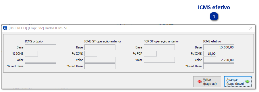 Informações necessárias