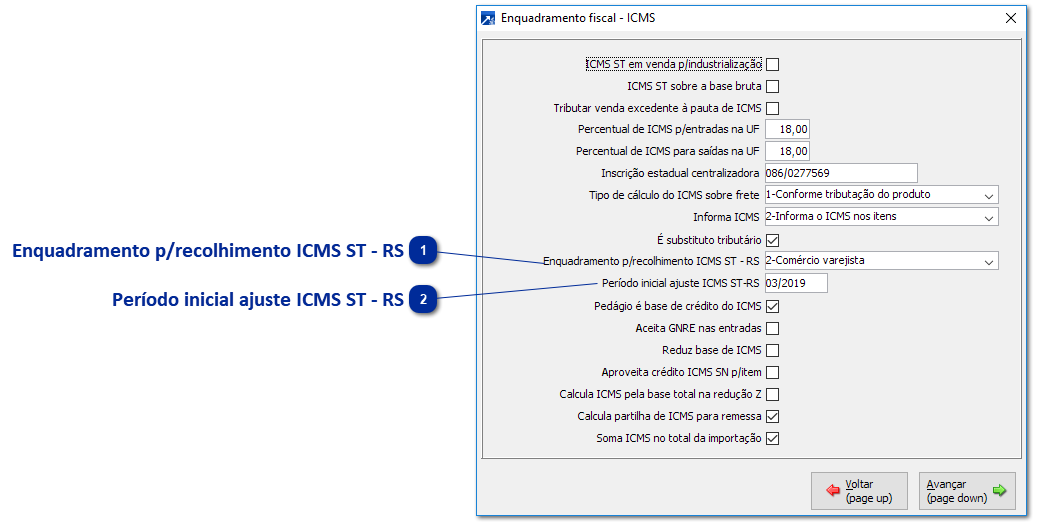 Varejista / Não Varejista