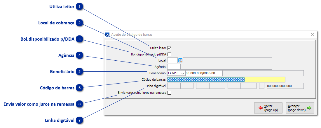 Aceite do Código de Barras