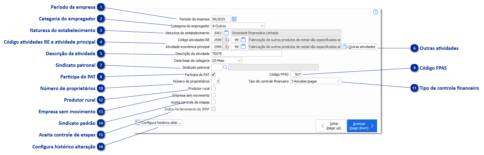 Botão Dados Adicionais 1