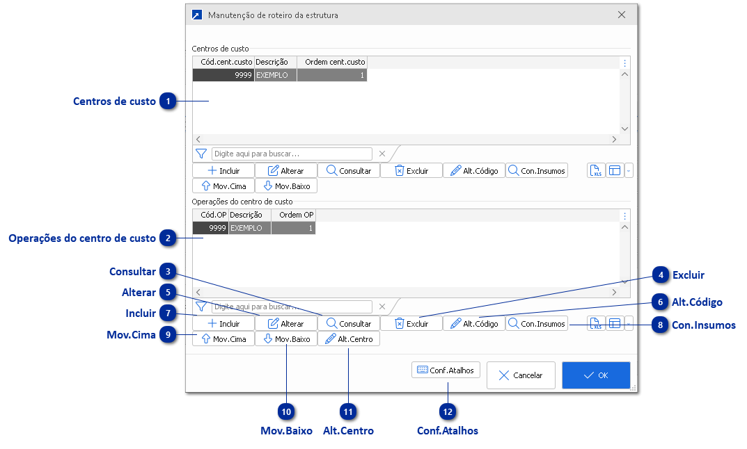 Manutenção de Roteiro