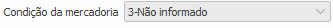 13. Condição da Mercadoria