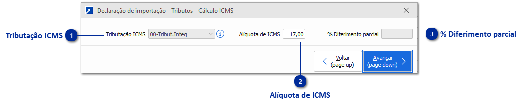 Cálculo ICMS
