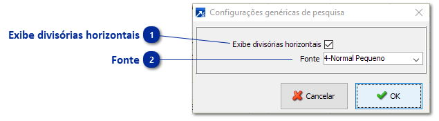 Configurações Gerais
