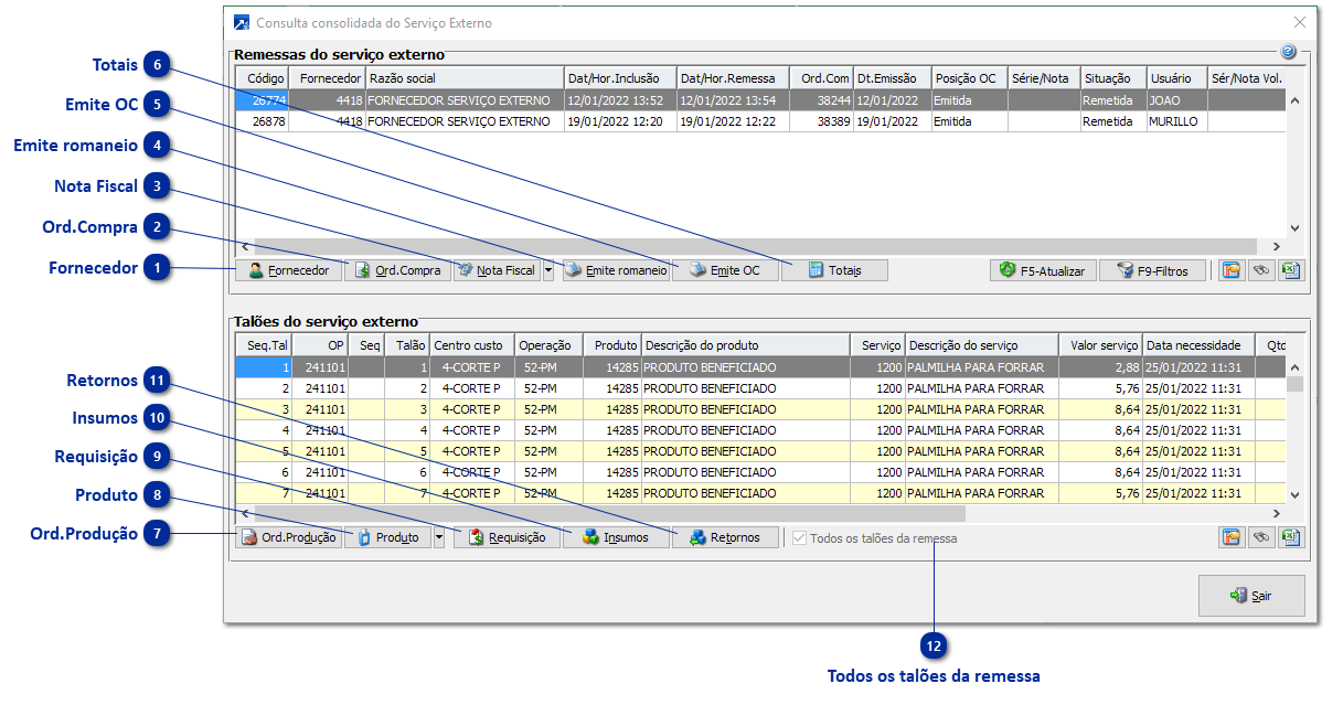 Consulta Consolidada