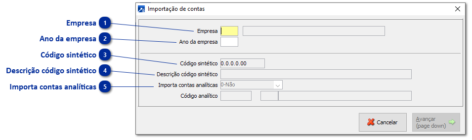 Cópia do Plano de Contas de Outra Sigla
