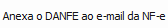 2. Anexa o DANFE ao e-mail da NF-e