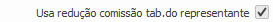 10. Usa redução comissão tab.do representante