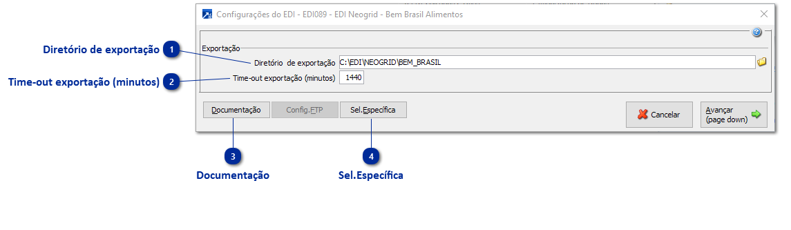 Configurações