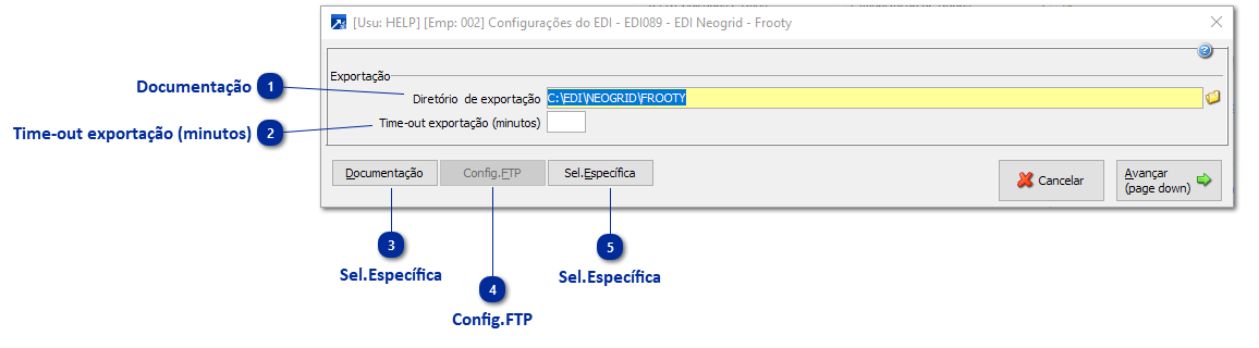 Configurações