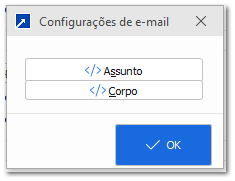 Envio automático do Pedido interno via e-mail