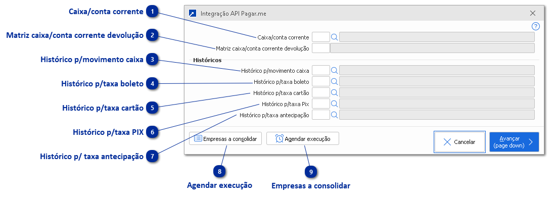 Seleção para integração