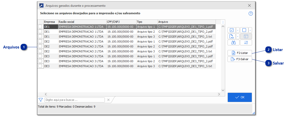Consolidação de Arquivos