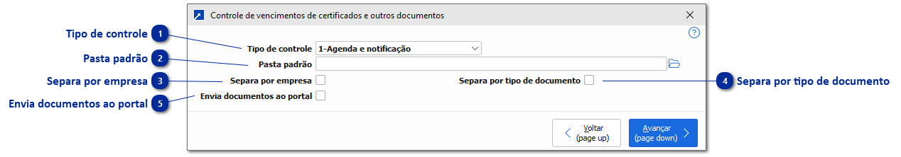 Configurações