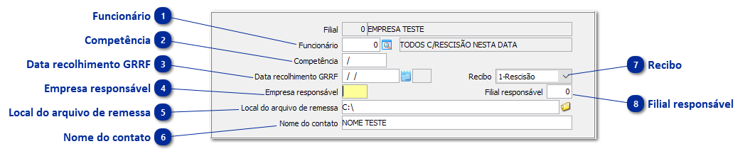 Geração SEFIP/GRRF