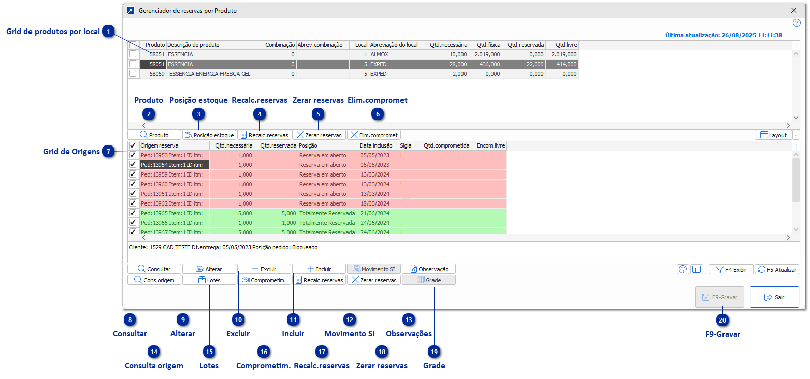 Gerenciamento no Estoque