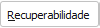 40. Recuperabilidade