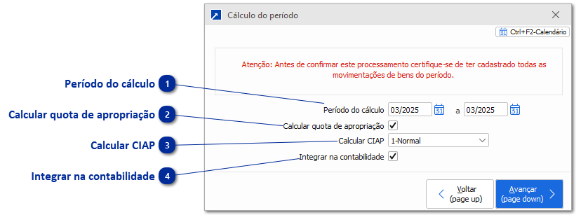 Cálculo do Período - Múltiplas Empresas