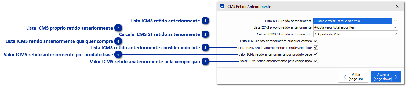 ICMS Retido Anteriormente