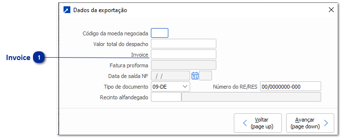 Importação/Exportação
