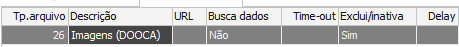 1. Arquivos configurados