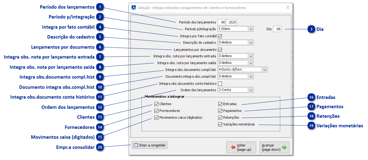 Integração Contábil