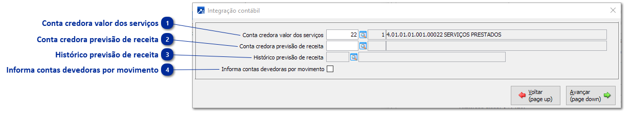 Integração Contábil