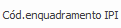 5. Cód.enquadramento IPI